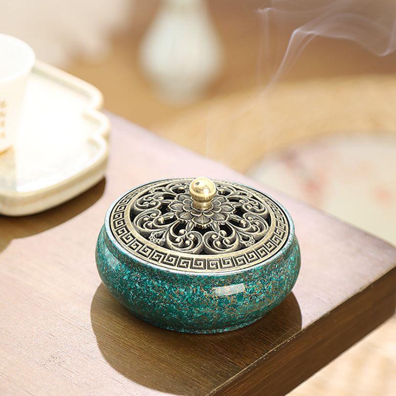Classic Meditation Incense Burner - RENCONTRE ZEN&Tea