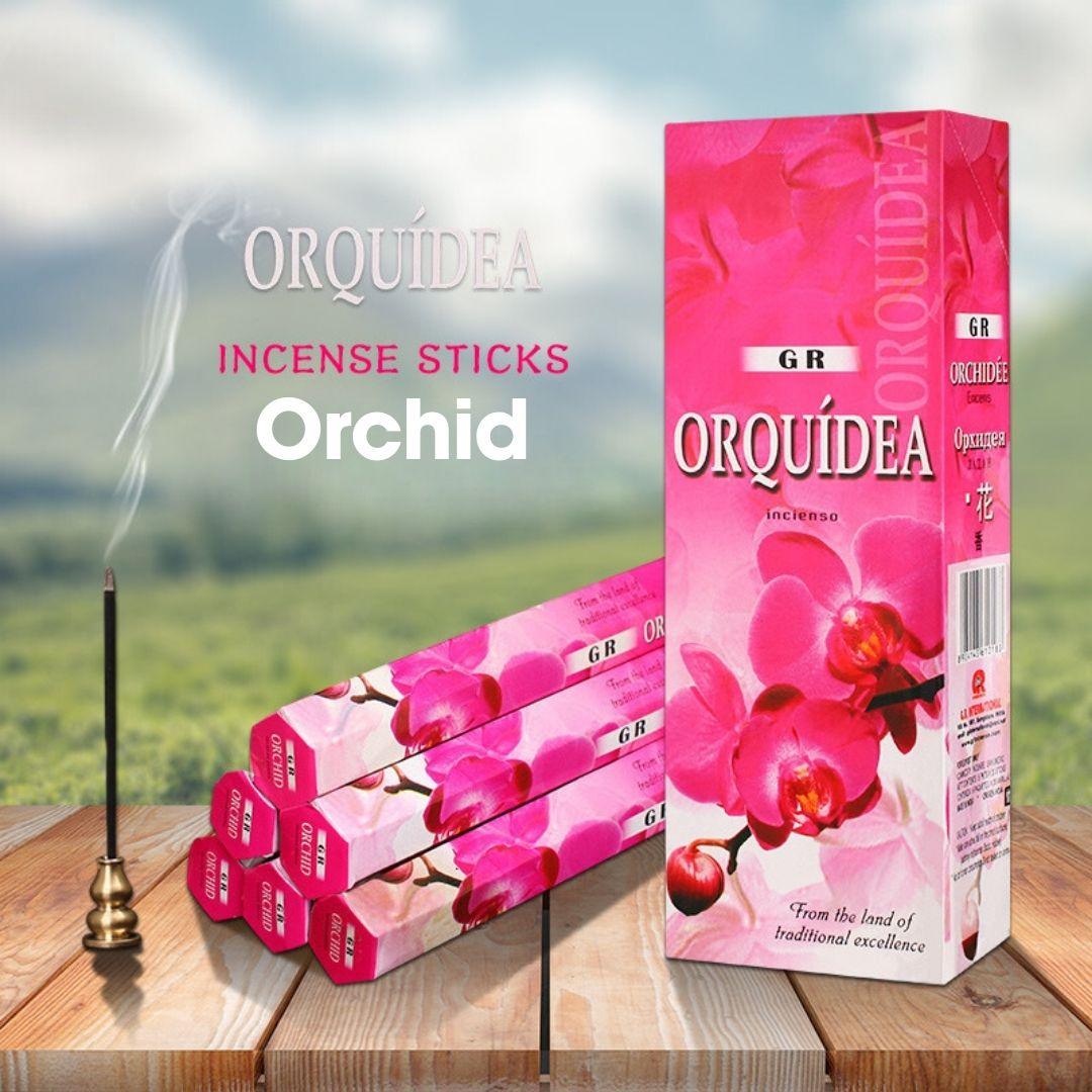 Flute Incense Sticks-Orchid