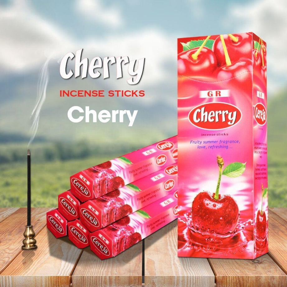 Flute Incense Sticks-Cherry