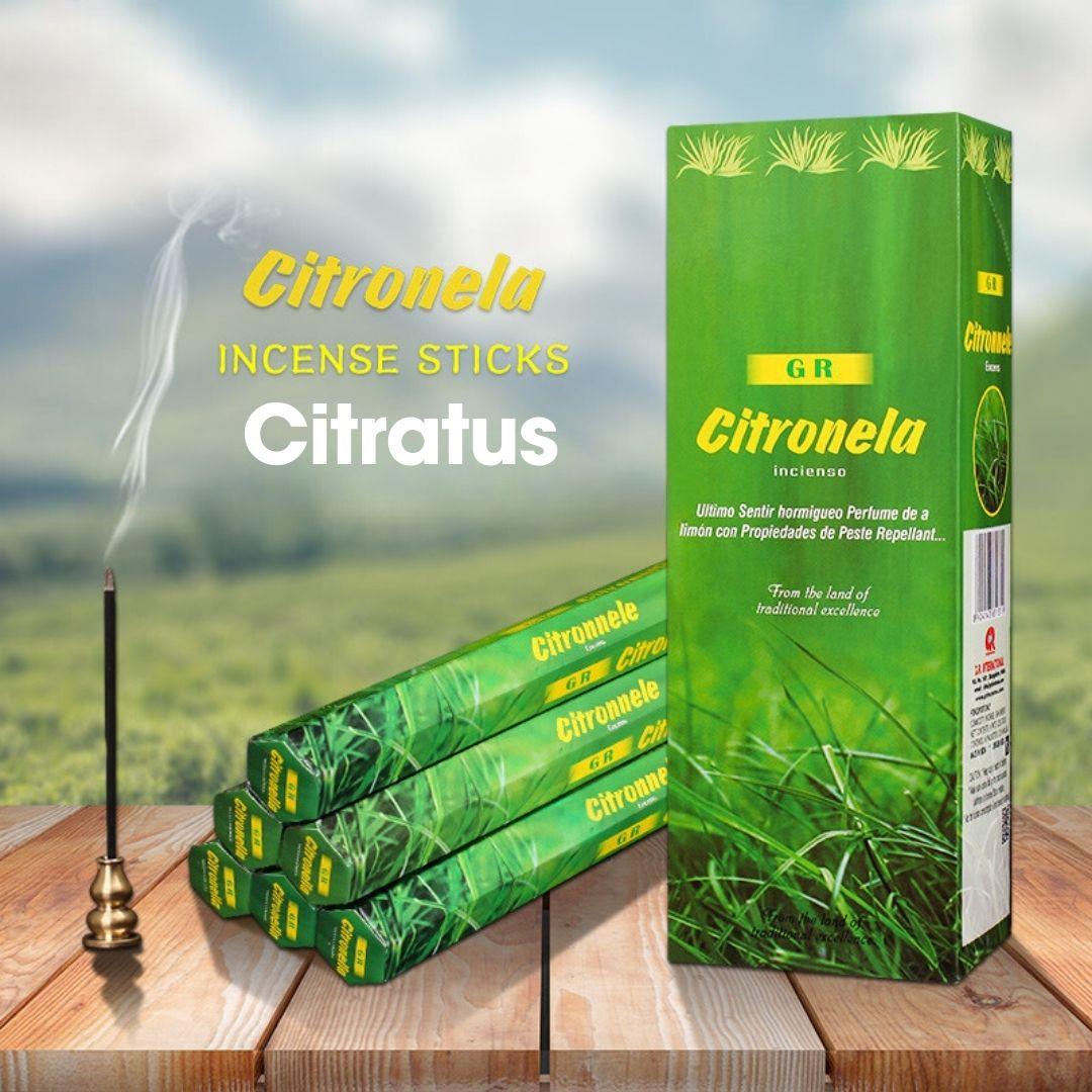 Flute Incense Sticks-Citratus