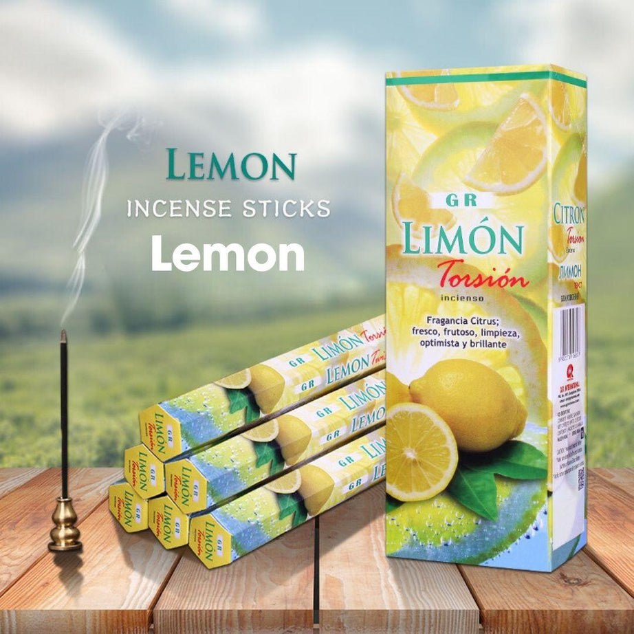 Flute Incense Sticks-Lemon