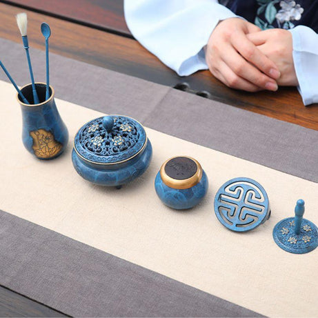 National Beauty and Heavenly Fragrance Incense Powder Burner Set - RENCONTRE ZEN&Tea