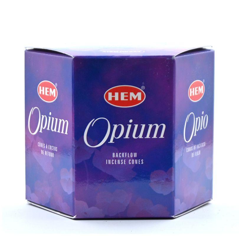 Natural Back flow Incense Cones-Opium
